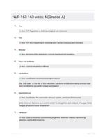 NUR 163 163 week 4 (Graded A)