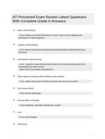 2024 Fundamentals ATI Proctored Exam