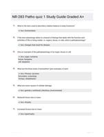 NR-283 Patho quiz 1 Study Guide Graded A+