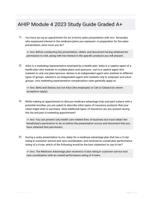 AHIP Module 4 2023 Study Guide Graded A+