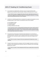 ASE A7 Heating Air Conditioning Exam