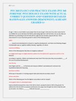 PSY 368 EXAM 3AND PRACTICE EXAMS