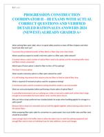 PROGRESSION CONSTRUCTION  COORDINATOR II  III EXAMS