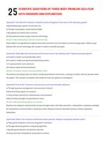 25 SCIENTIFIC QUESTIONS OF THREE BODY PROBLEMS 2024