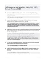 VATI Maternal And Newborn Exam With 100% Correct Answers 2023