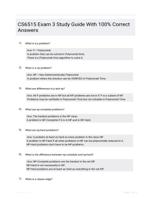 CS6515 Exam 3 Study Guide With 100% Correct Answers