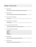 Chapter 1 book notes