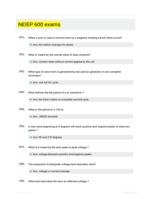 NEIEP 600  exams