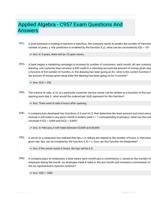 Applied Algebra - C957 Exam Questions And Answers