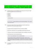 IASSC LSSGB EXAM | 100 Questions with 100% Correct Answers | Verified | Latest Update 2024