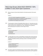 TNCC final (Exam Questions) test 2024 Open Questions