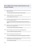 AP Lit MCQ Unit 6 Study Guide Questions and Correct Answers