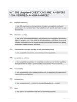Inf 1505 chapter4 QUESTIONS AND ANSWERS 100% VERIFIED A+ GUARANTEED