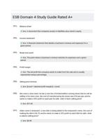 ESB Domain 4 Study Guide Rated A+