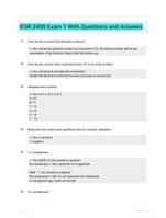 EGR 2400 Exam 1 With Questions and Answers