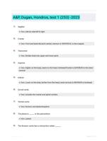 A&P, Dugan, Hondros, test 1 (253) -2023