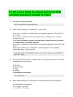 PE 4th Part A ABSA Test Bank Questions With Complete Solutions Graded To Pass!!