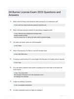 Oil Burner License Exam 2023 Questions and Answers