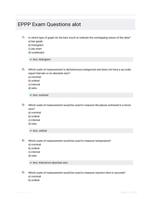 EPPP Exam Questions alot