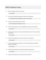 APEA Predictor Exam