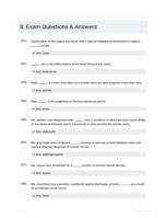 8: Exam Questions & Answers