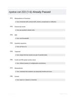 nystce cst 222 (1-6) Already Passed