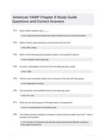 American YAWP Chapter 8 Study Guide Questions and Correct Answers