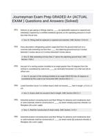 Journeyman EXAM 127 QUESTIONS AND CORRECT ANSWERS LATEST (VERIFIED ANSWERS)