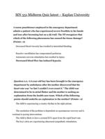 MN 551 Midterm Quiz latest  Kaplan University 2024