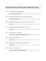 Final EXAM 99 TESTED AND APPROVED 2024