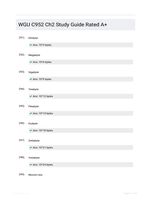 WGU C952 Ch2 Study Guide Rated A+