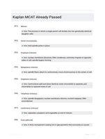 Kaplan MCAT  Already Passed