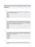 RCDD Practice Test |357 Questions| With Correct Answers.
