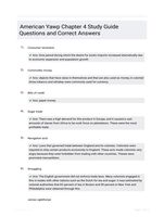 American Yawp Chapter 4 Study Guide Questions and Correct Answers