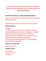 NURS 6512 FINAL EXAM REVIEW 2024-2025 UPDATED  QUESTIONS AND ANSWERS COMPLETE DOCUMET FOR  EXAM PREPARATION
