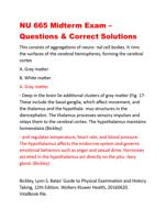 NU 665 Midterm Exam  Questions & Correct Solutions