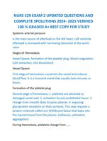 NURS 529 EXAM 2 UPDATED QUESTIONS AND  COMPLETE SPOLUTIONS 2024- 2025 VERIFIED  100 % GRADED A+ BEST COPY FOR STUDY