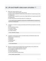AL Life and Health state exam simulator -1
