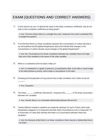 EXAM  (QUESTIONS AND CORRECT  ANSWERS)