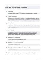 ROI Test Study Guide Rated A+