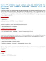 TNCC 9TH EDITION EXAM LATEST 2023-2024 COMPLETE 70+ QUESTIONS AND CORRECT DETAILED ANSWERS /ALREADY  GRADED A+