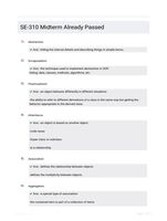 SE-310 Midterm Already Passed