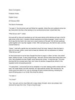 The Devils Promenade  Ive seen it, the old woman said and flicked her cigarette.