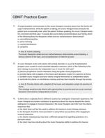 CBMT Practice Exam
