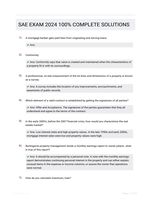 SAE EXAM 2024 100% COMPLETE  SOLUTIONS