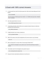 6 Exam with 100% correct Answers