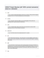 GFACT Exam Review (all 100% correct answers) 2024 A+ GRADED