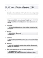 NU 325 exam 3 Questions & Answers 2024
