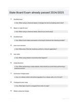 State Board Exam already passed 2024/2025