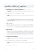 Exam 2024/2025  already graded A+